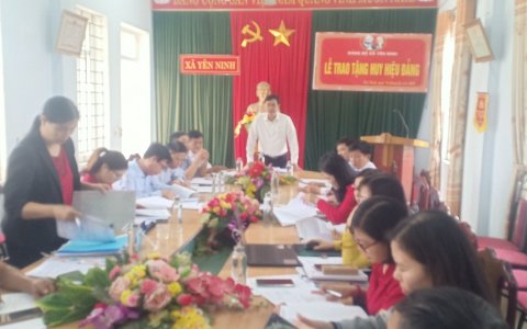 HỘI NGHỊ THẨM ĐỊNH THÔN ĐẠT CHUẨN NÔNG THÔN MỚI KIỂU MẪU